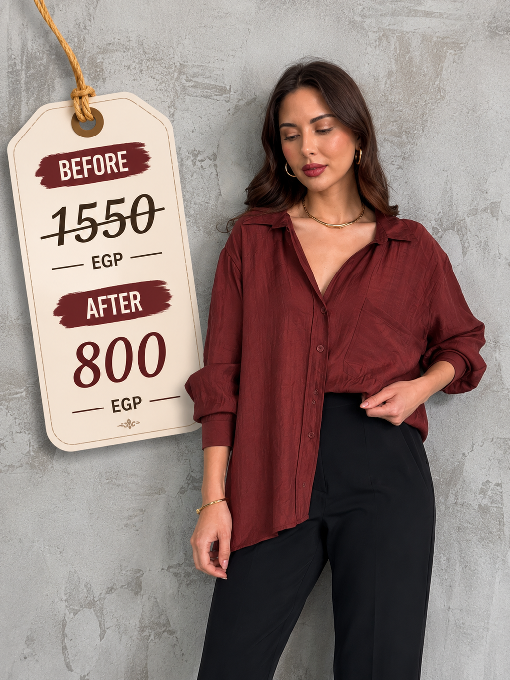 Bordo Basic shirt