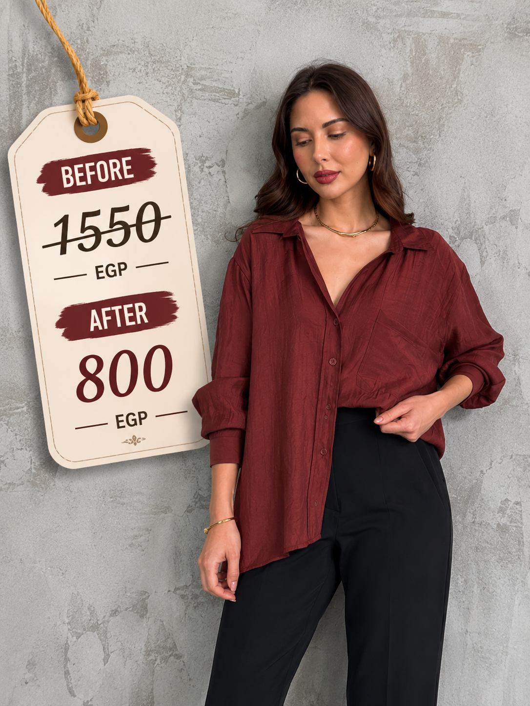 Bordo Basic shirt