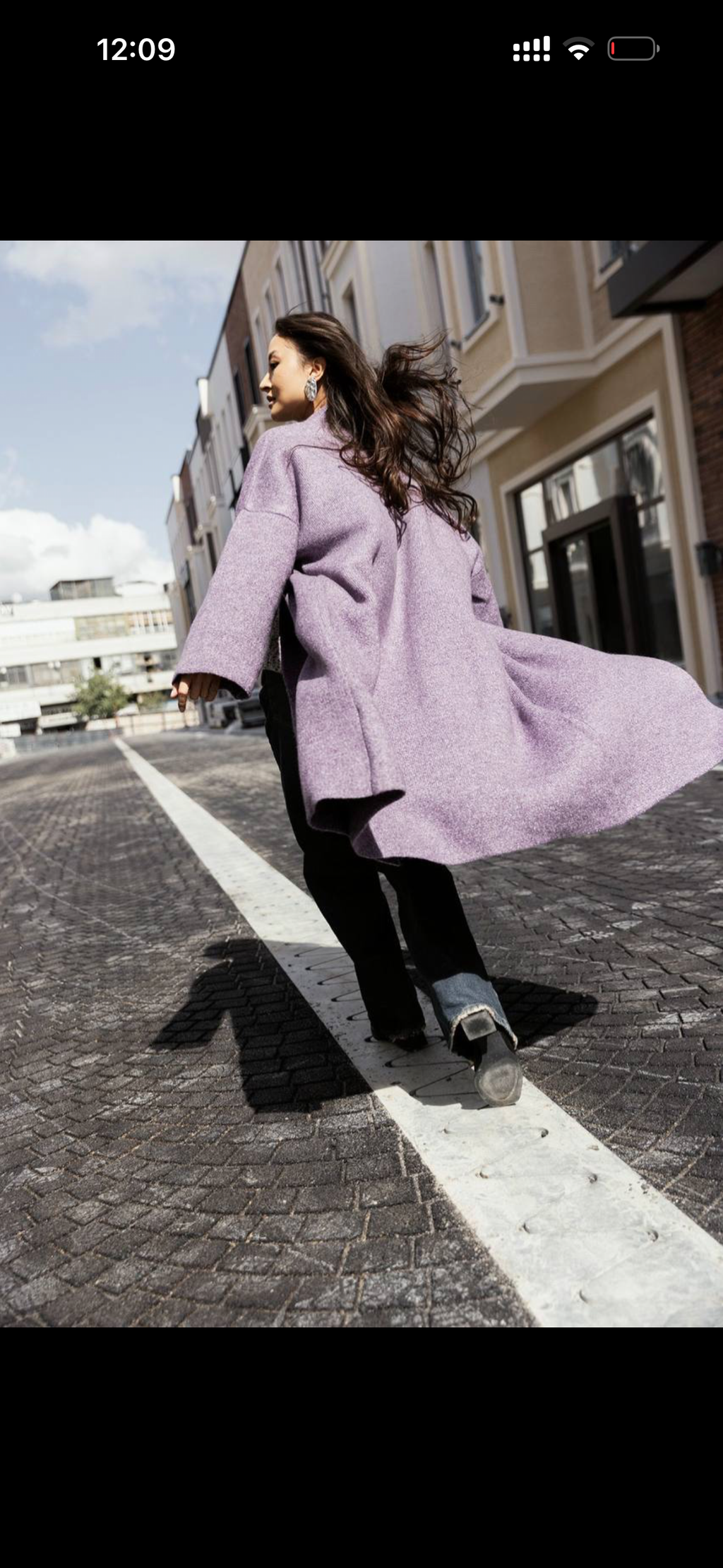 Long Triko cardigan