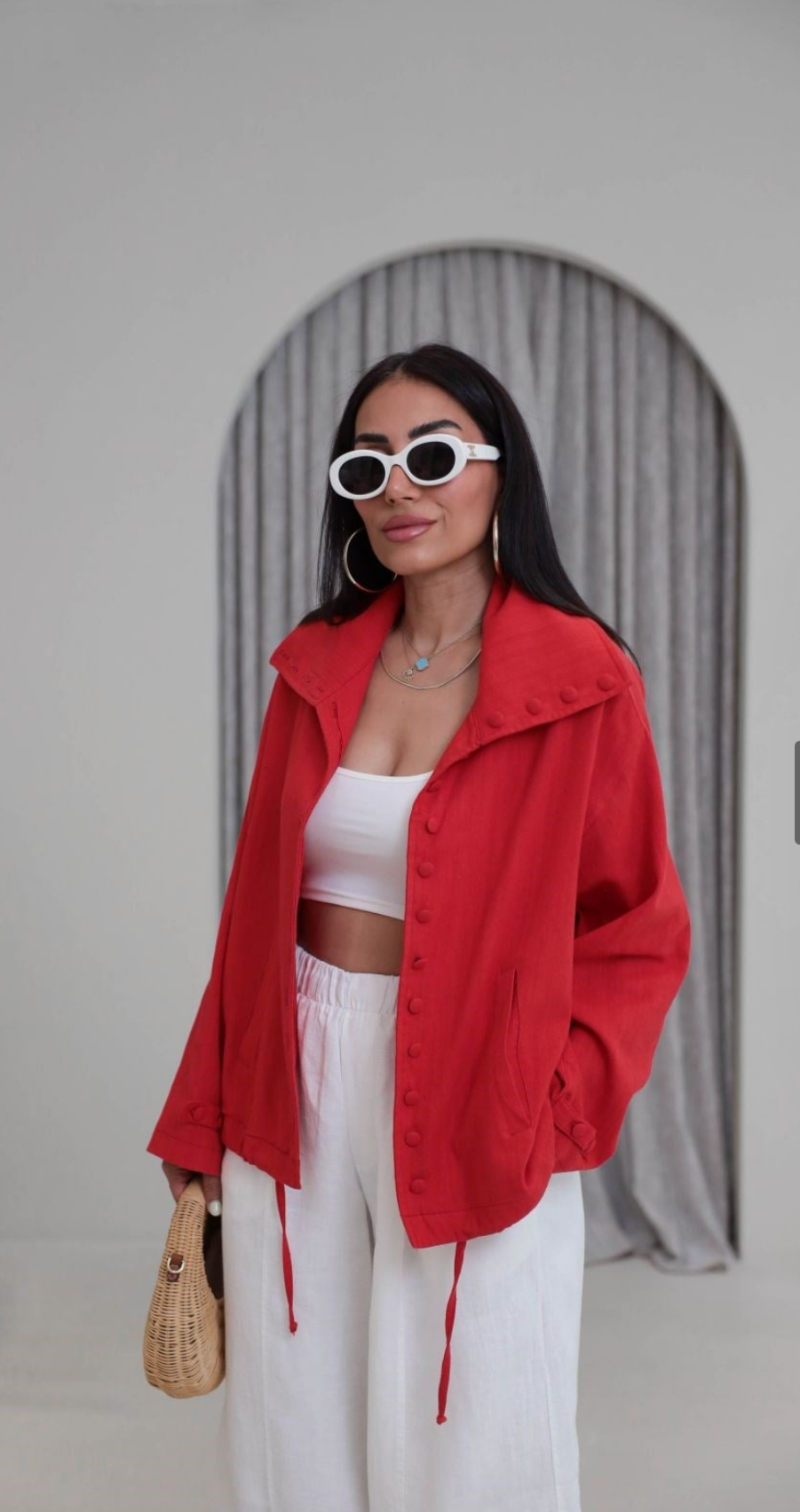 Jacket red