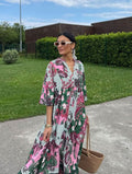Boho Floral Maxi Dress