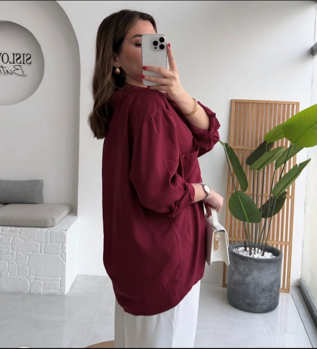 Bordo Basic shirt