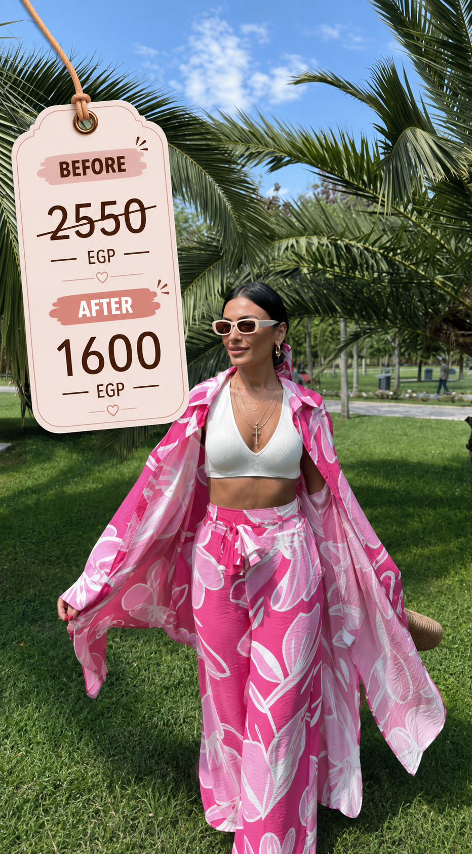 Fleury long kimono Set