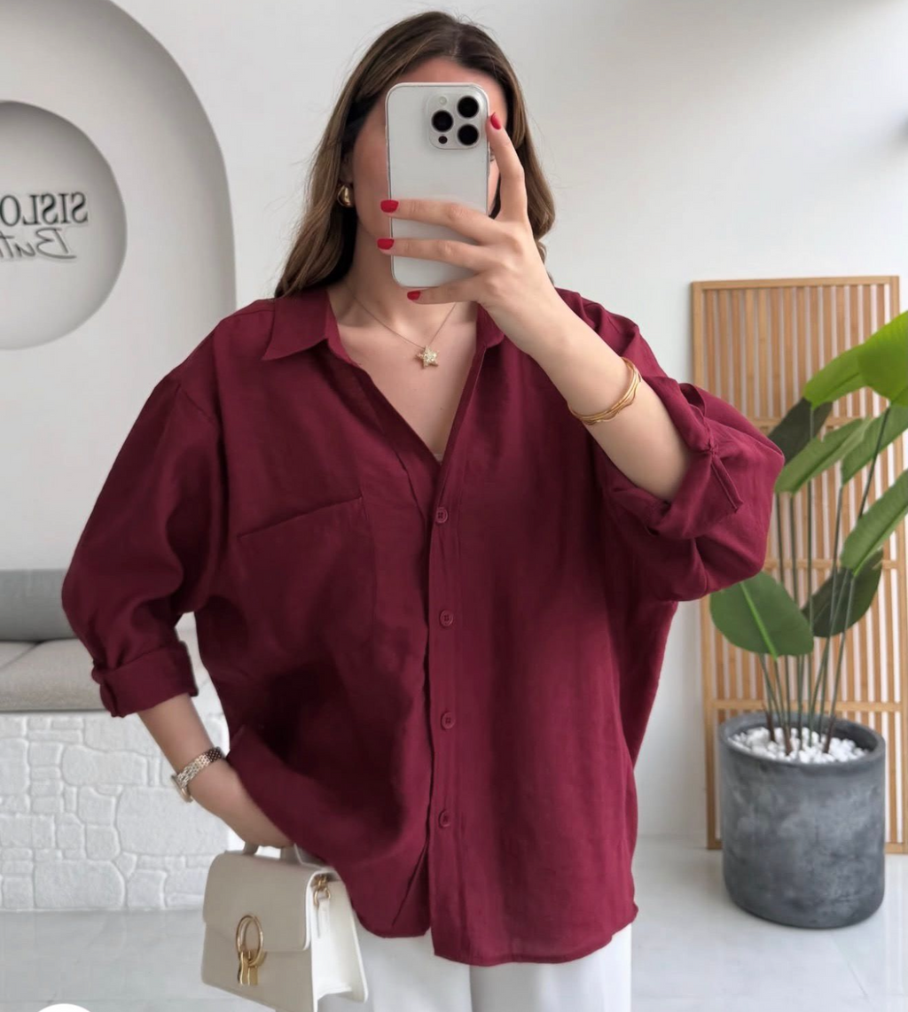 Bordo Basic shirt