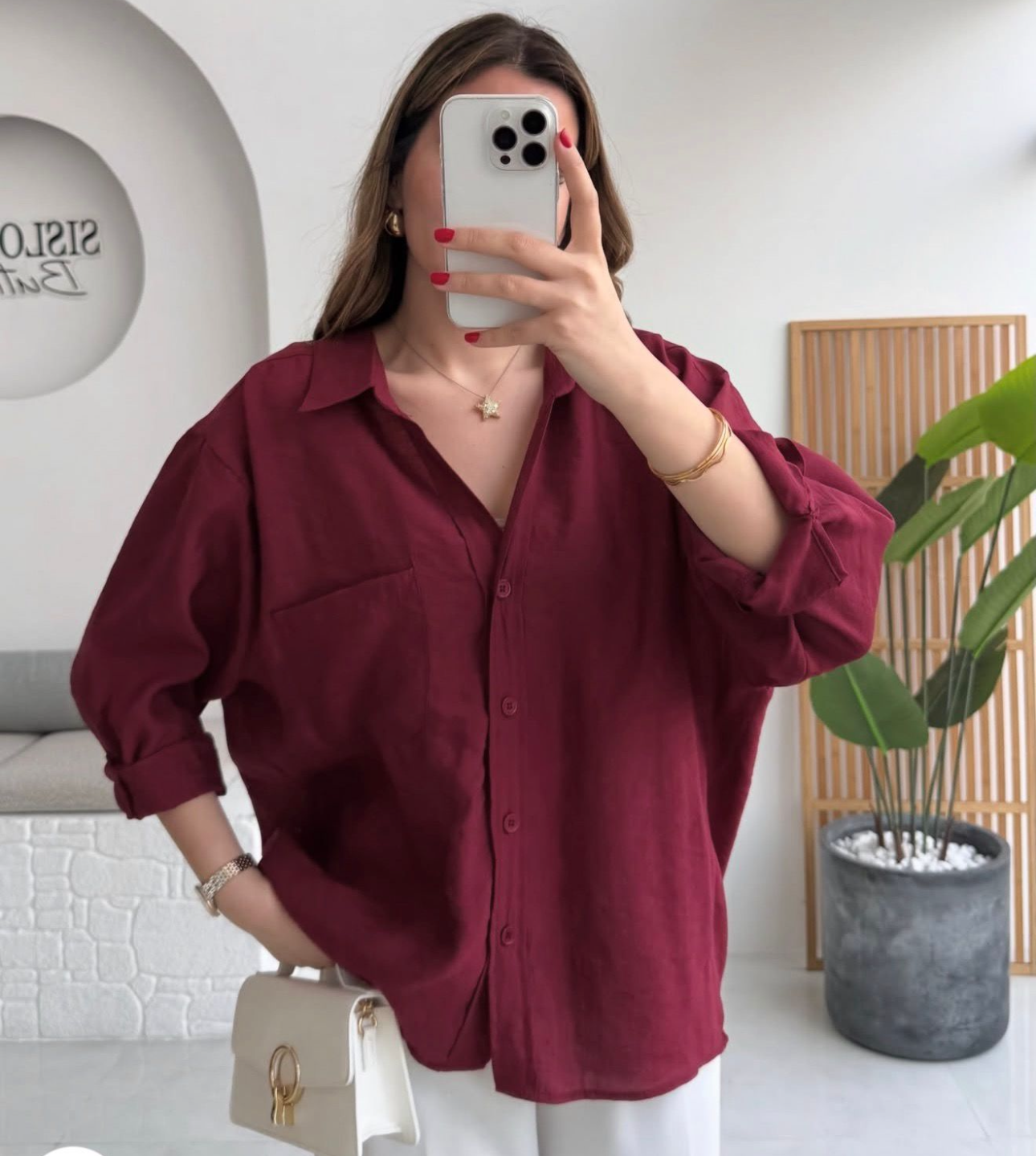 Bordo Basic shirt