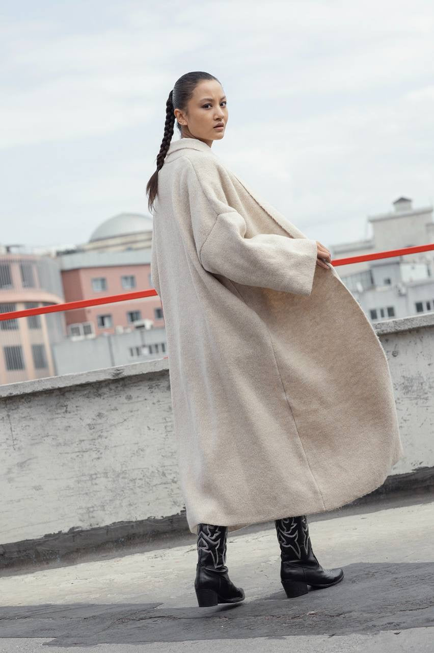 Long Triko cardigan