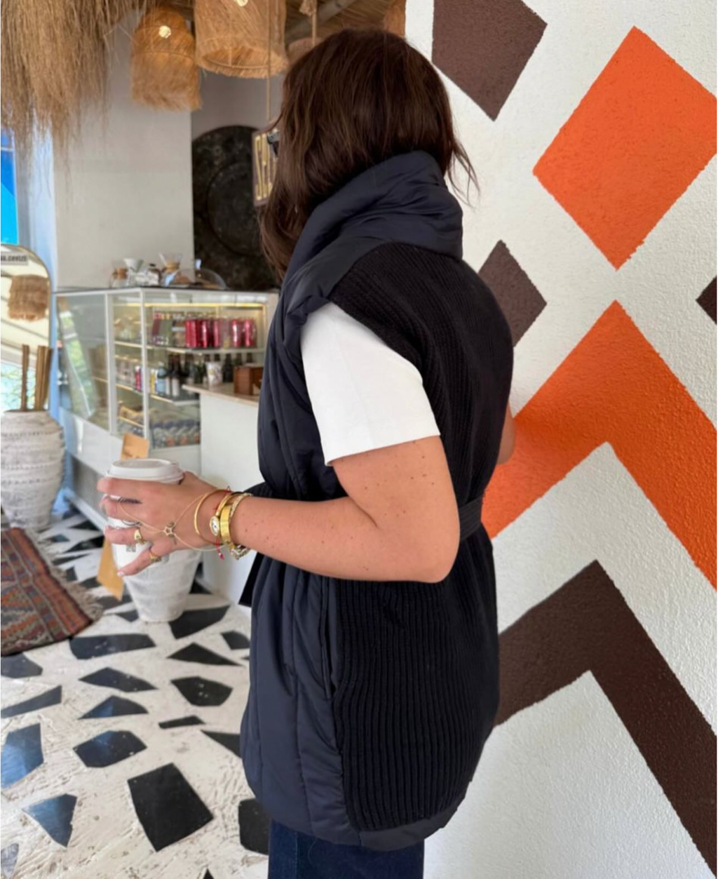 Waterproof Front / Triko back Trendy Vest