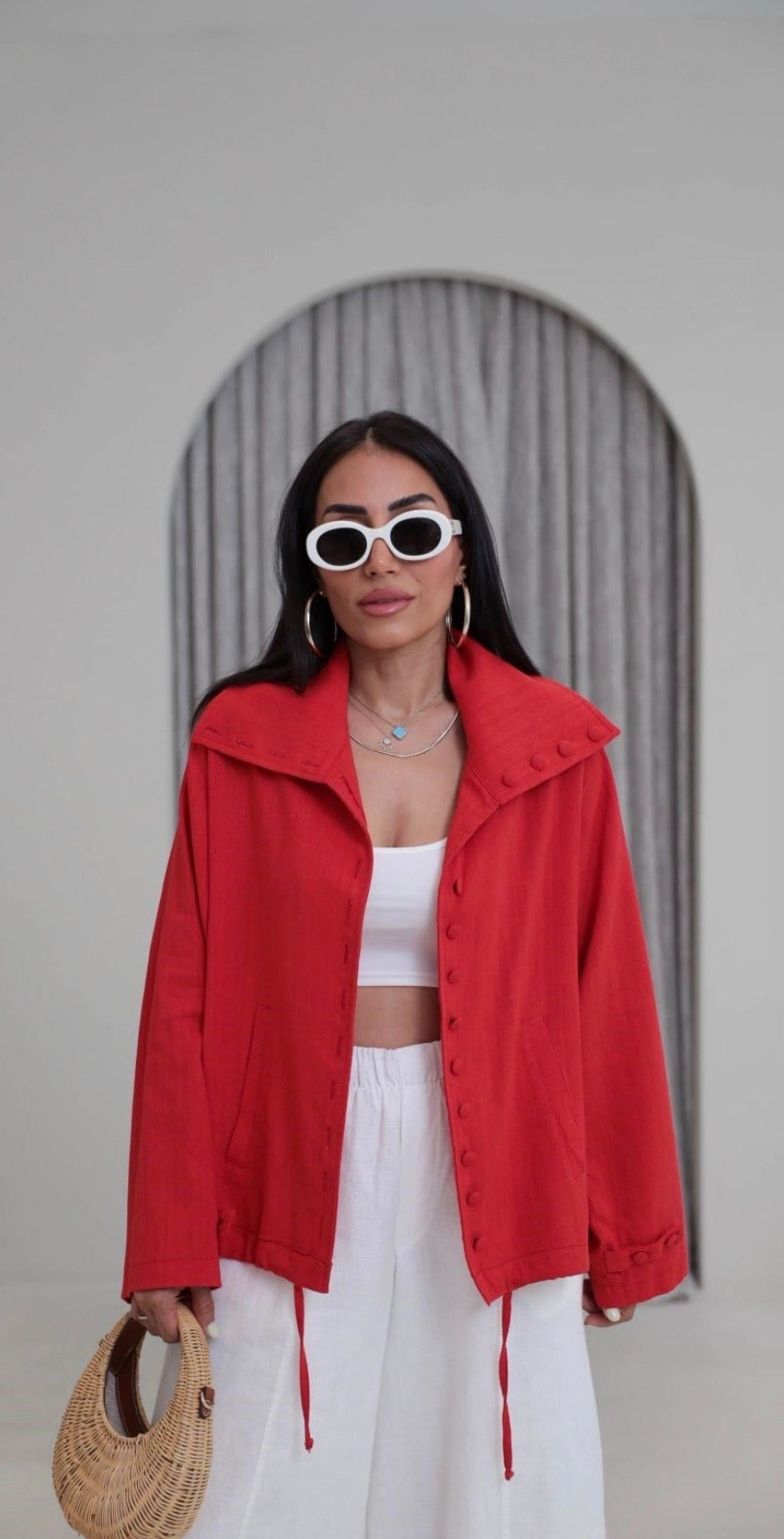 Jacket red