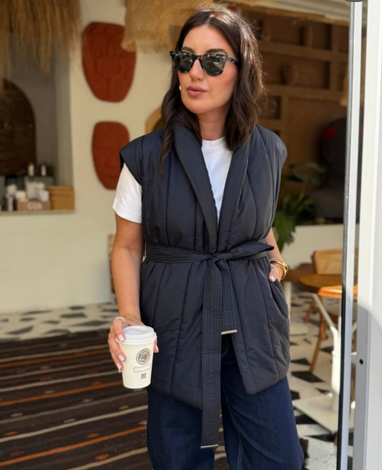 Waterproof Front / Triko back Trendy Vest