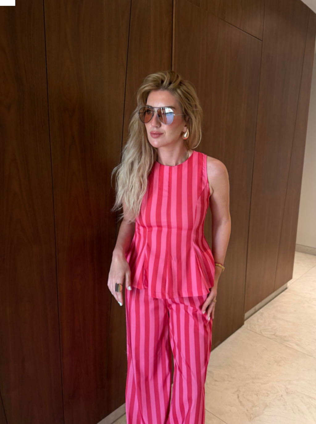 Set pink and red