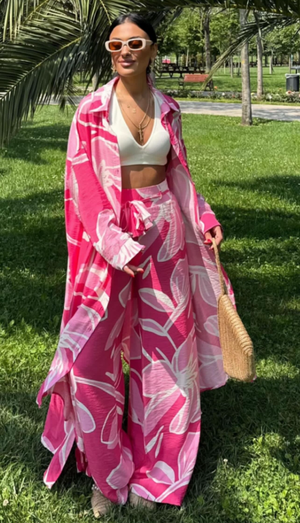 Fleury long kimono Set