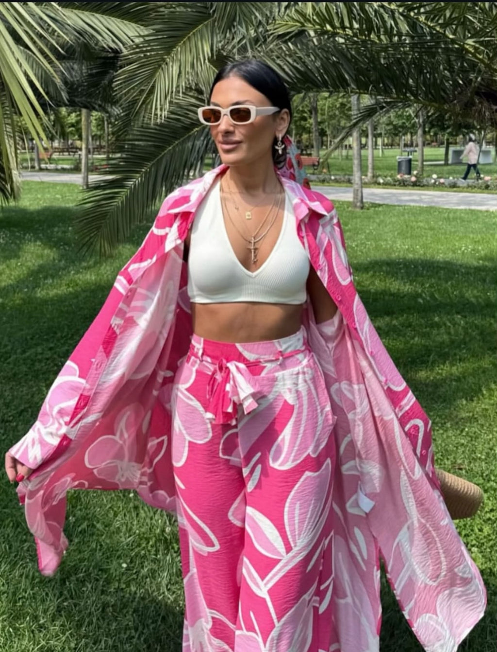 Fleury long kimono Set