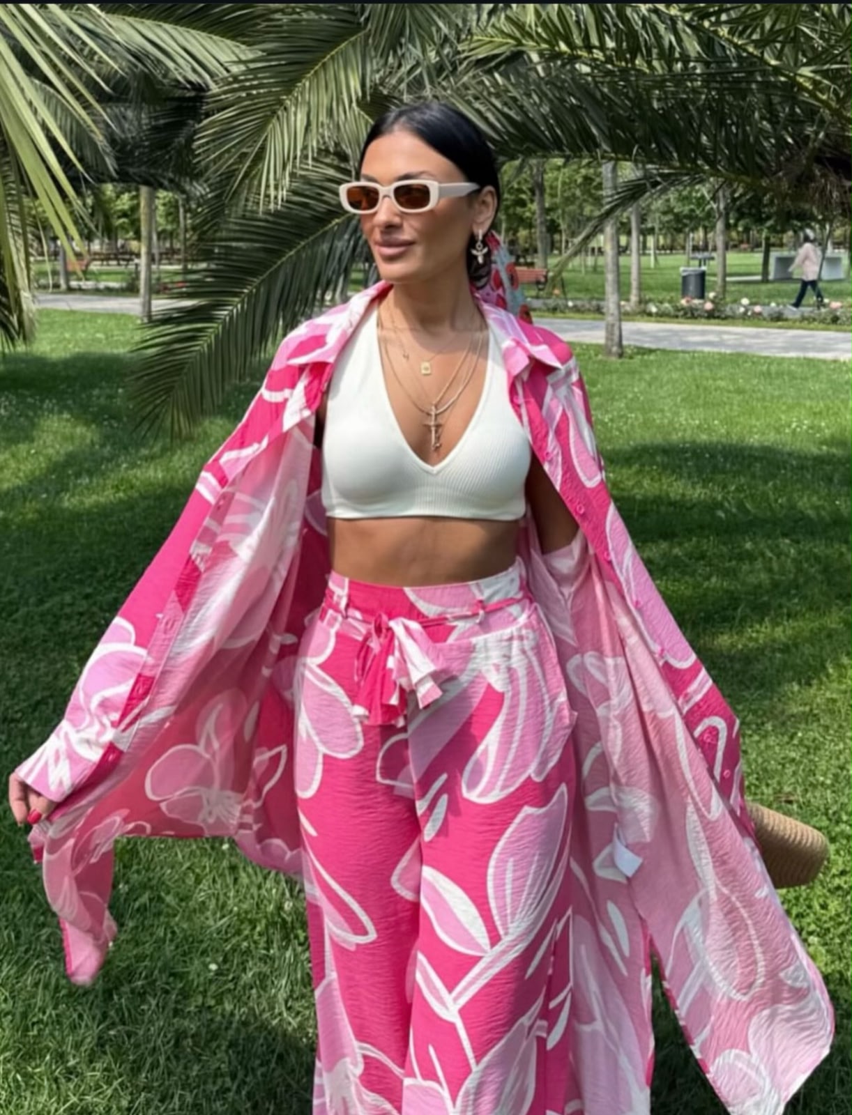 Fleury long kimono Set