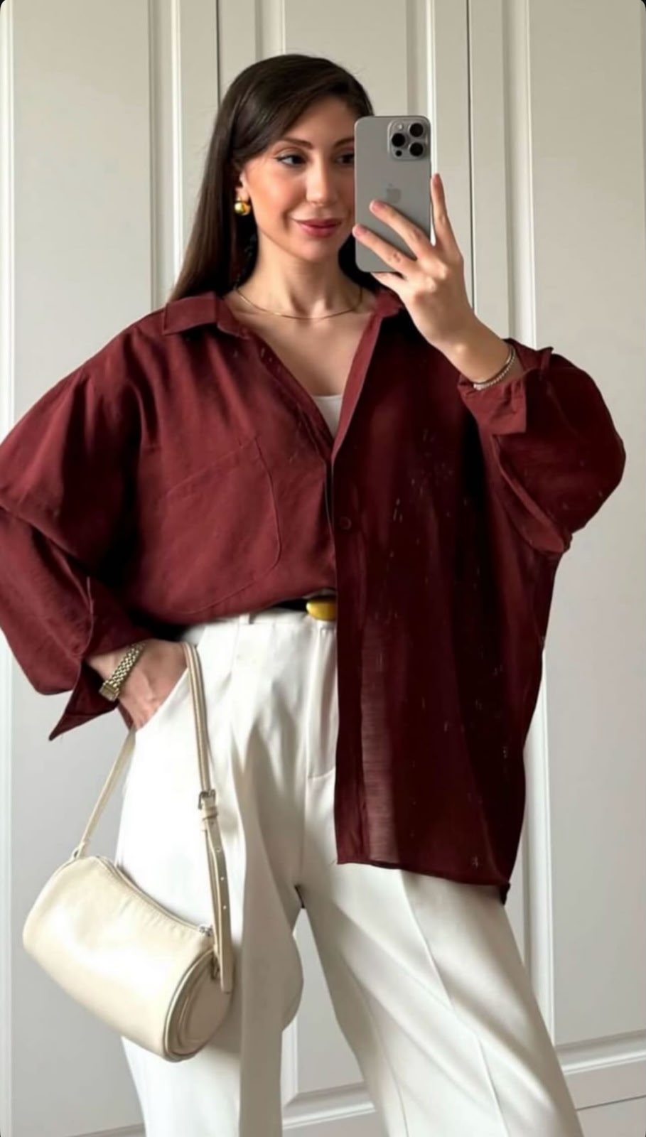 Bordo Basic shirt