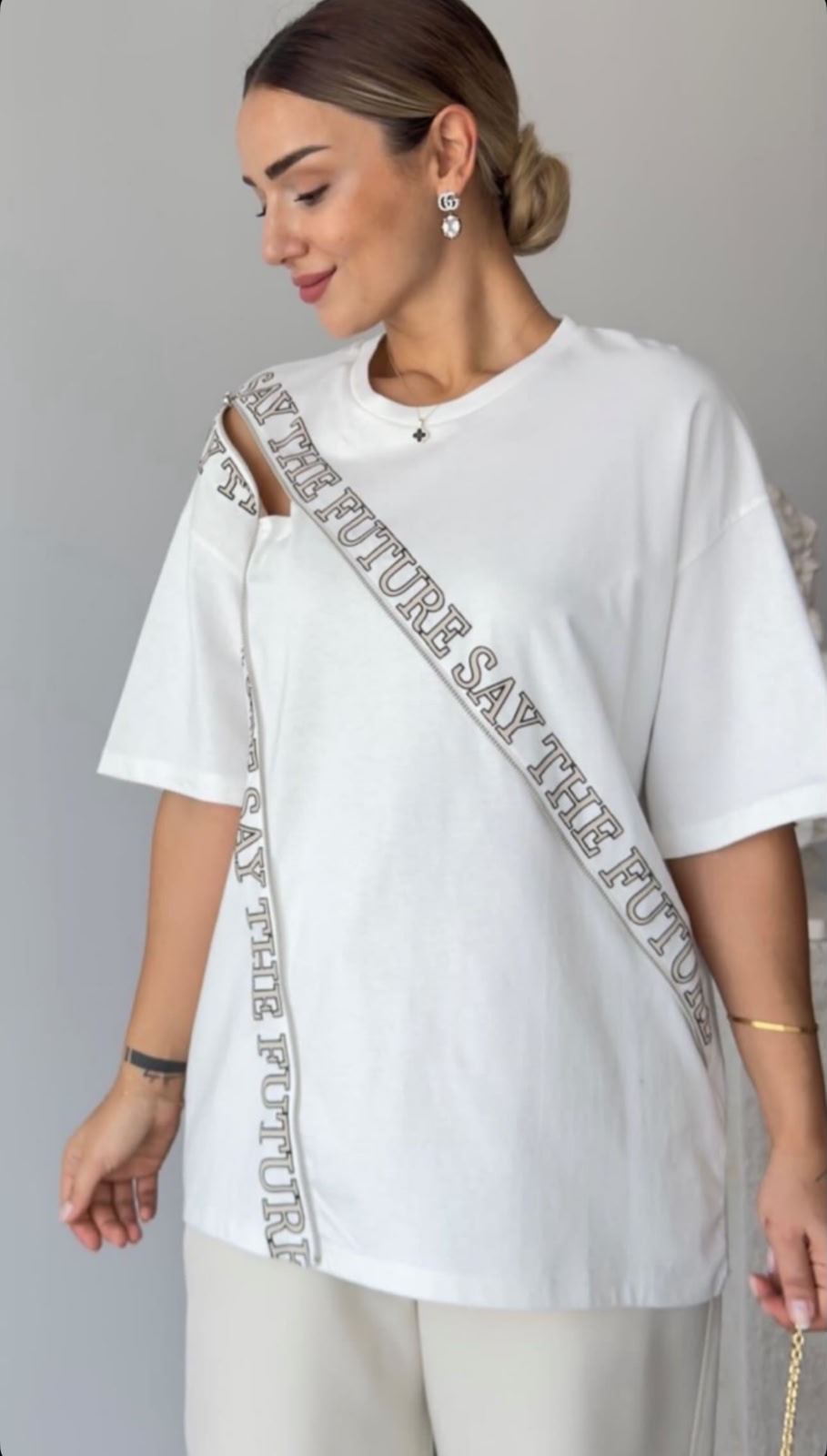 Zipped T-shirt
