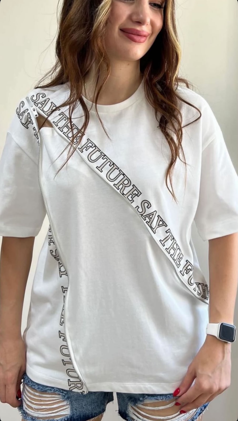 Zipped T-shirt
