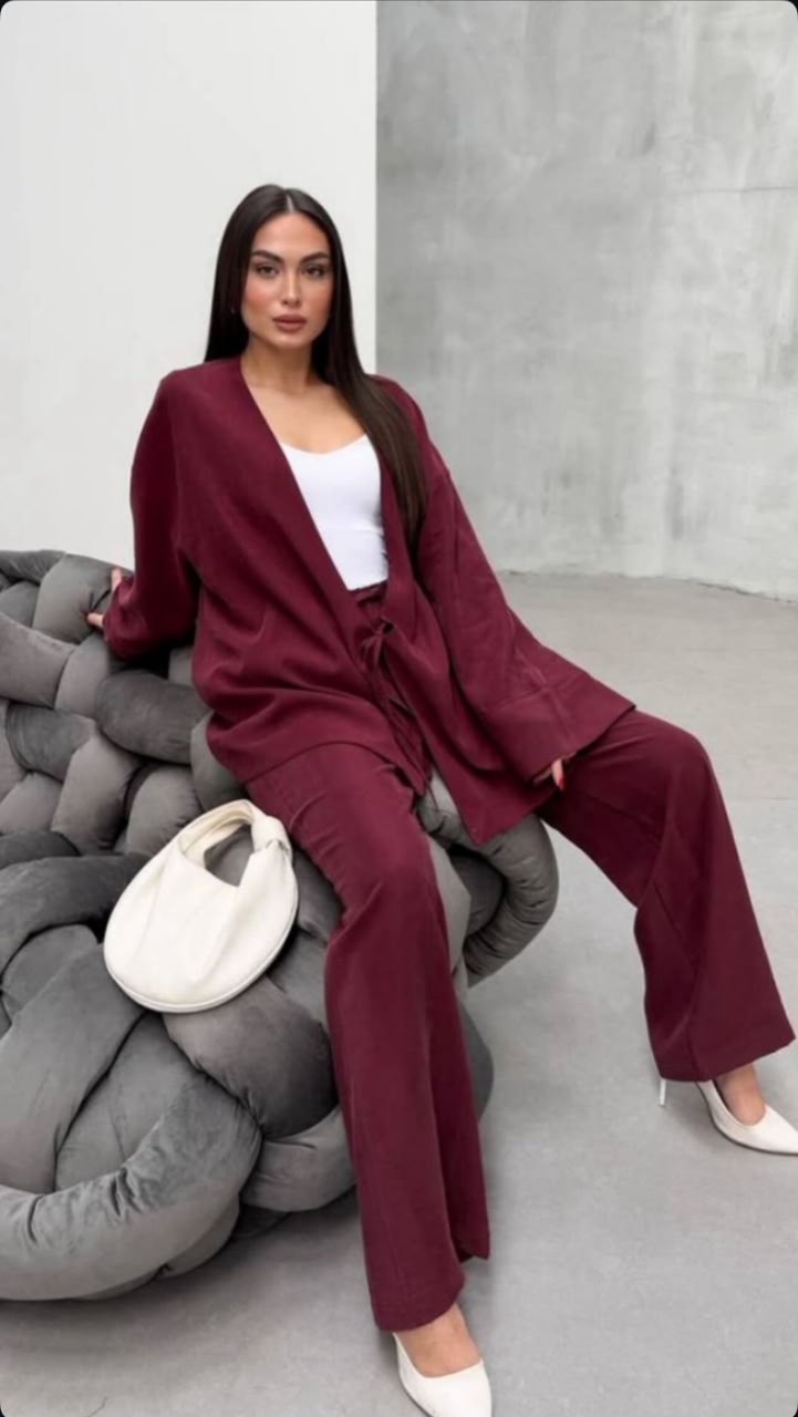 Burgundy elegant Set