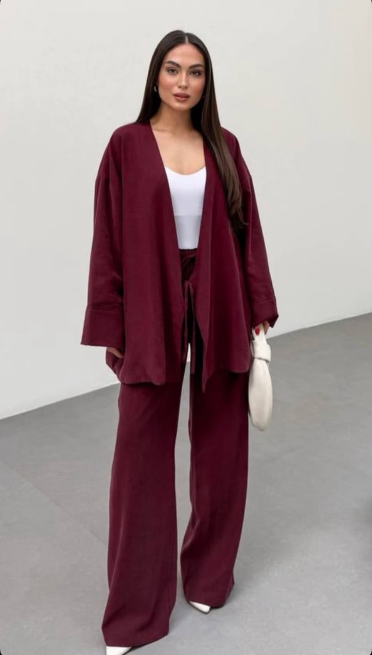 Burgundy elegant Set