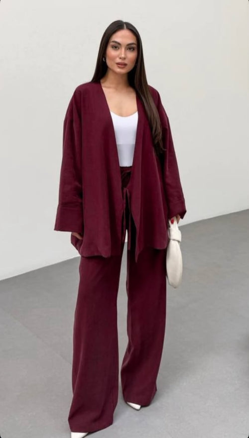 Burgundy elegant Set
